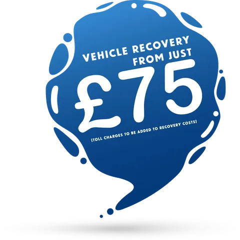 Reliable Recovery vehicle recovery prices from £75